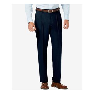 J.M. HAGGER Mens Navy Classic Fit Pants 44 X 32